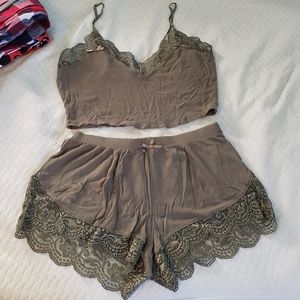 Bozzolo green short and tank set